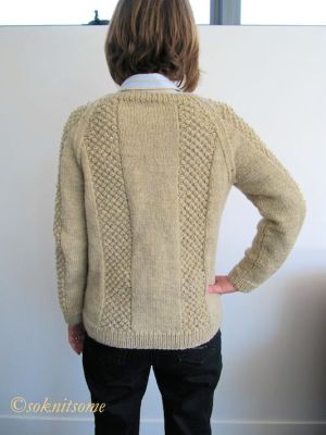 back view textured cardigan